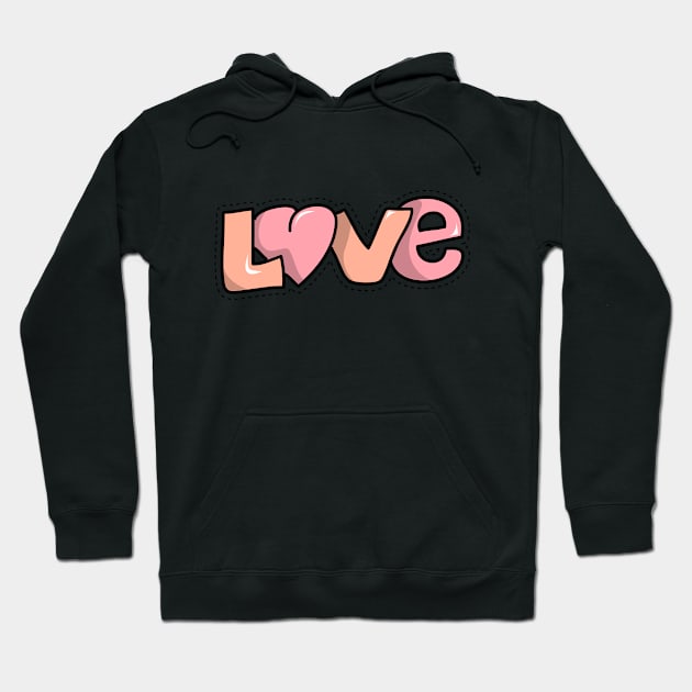 LOVE Hoodie by Red Rov